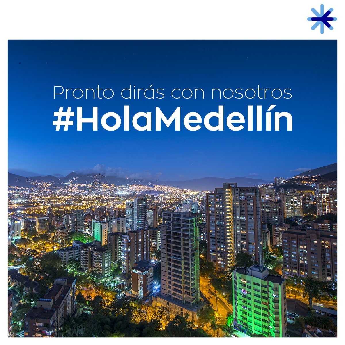 interjet's tweet photo. ¡#HolaMedellín, nos vemos pronto! 🇨🇴 https://t.co/KJtxSSCLpV