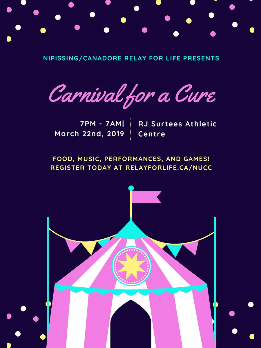 RFLNUCC's tweet photo. 17 days until Relay for Life! Who's ready? https://t.co/BC44KR0Kg3