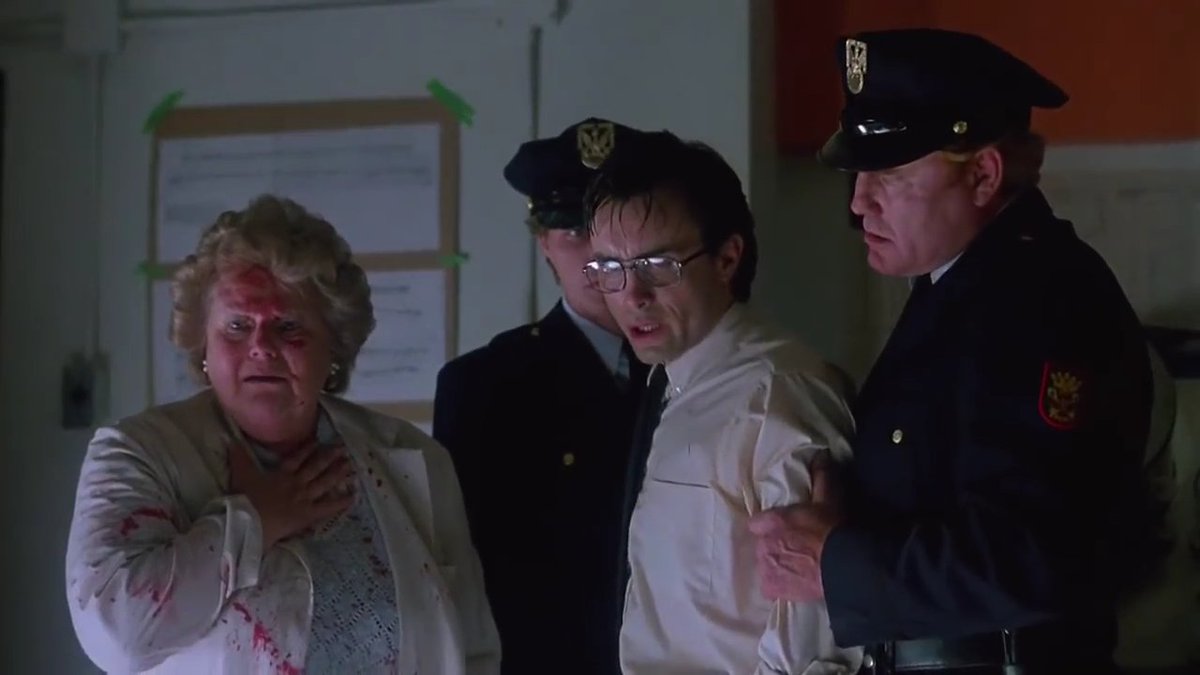 combsmania's tweet photo. Continue my Movie Marathon #8 #playing @jeffreycombs @barbaracrampton #BruceAbbot in #ReAnimator #HorrorMovies https://t.co/JWjW2BffW0