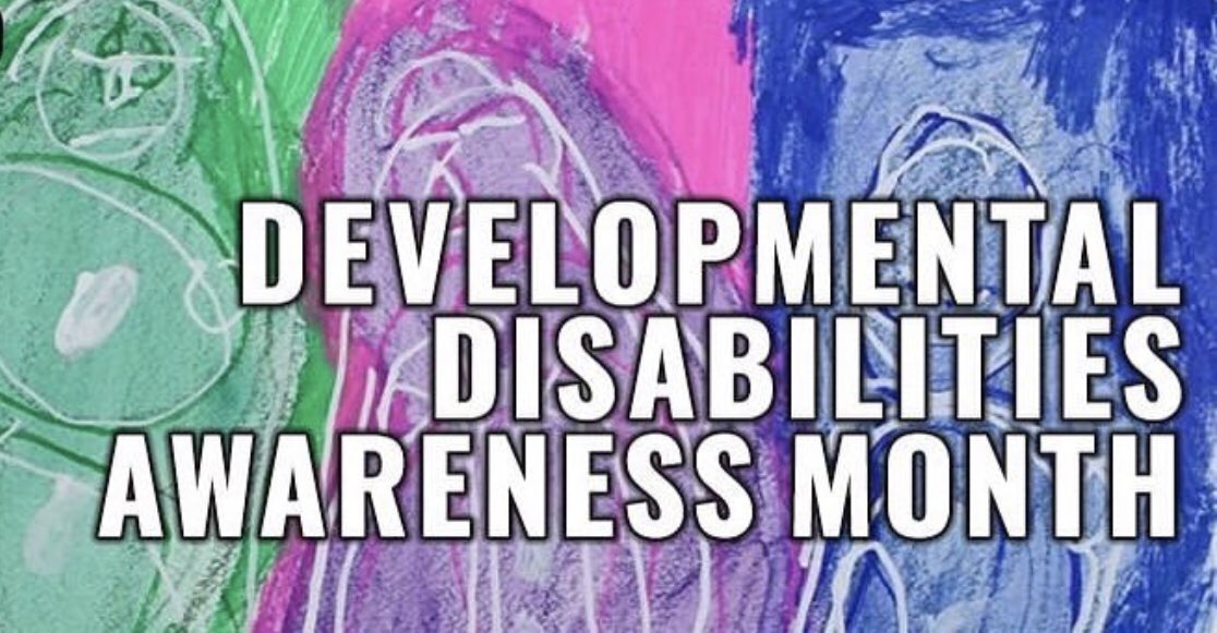 MorganAutism's tweet photo. March is Developmental Disabilities Awareness Month celebrating what is being done to improve the lives of people with developmental disabilities. #morganautismcenter #ddawareness19 #autism #morganautismcenterfamily #cerebralpalsy #downsyndrome #adhd https://t.co/AM72j2hrgR