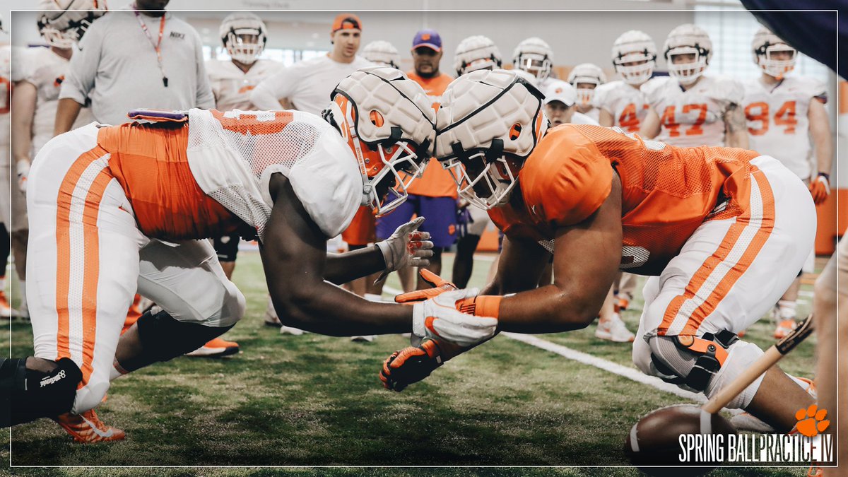 Clemson Football On Twitter Paw Drill Coming In 3