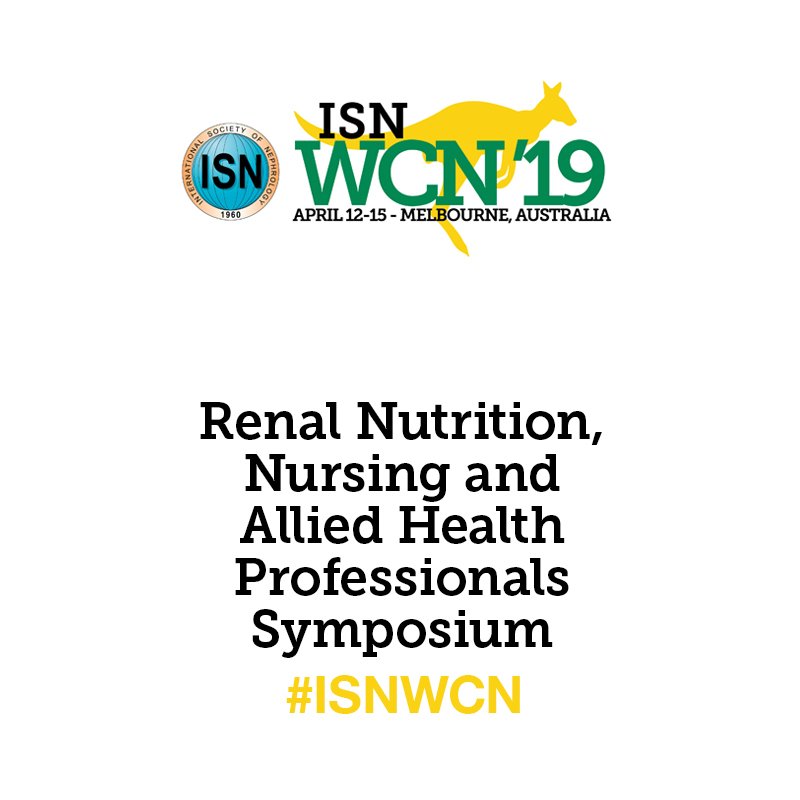 Renal Nutrition, Nursing and Allied Health Professionals Symposium