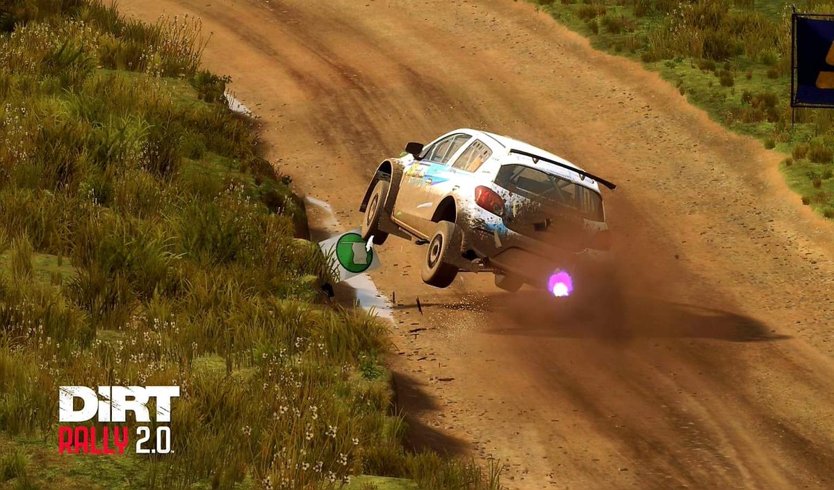 Excellent screen grab here from Rich Bunford of the <a href="/EcaSpencer/">SpencerECA</a> <a href="/MitsubishiR5/">MitsubishiR5</a> on @dirtgame
