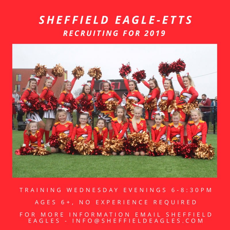 After the response from <a href="/SheffieldStar/">The Star, Sheffield</a> article on us, we are having an open day at tomorrows training session. Ages 6+ 6-7pm and ages 10+ 6:45-8:30. We look forward to seeing new faces tomorrow 🦅