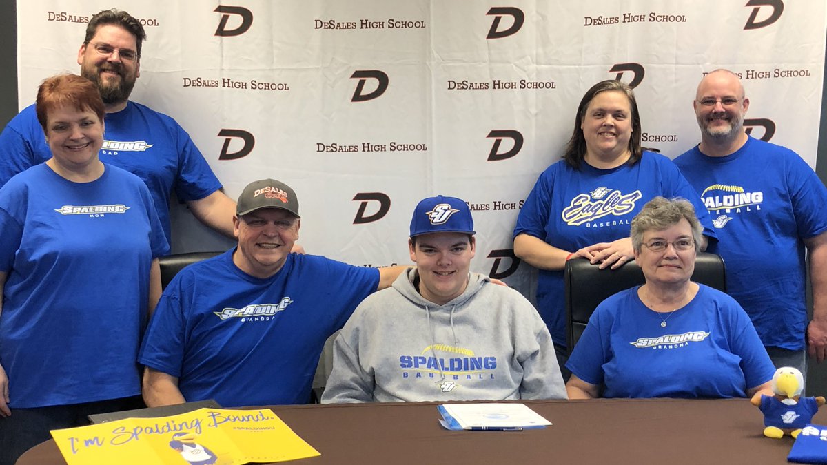 Congratulations to <a href="/G_Mathews411/">Garrett Mathews</a> on his commitment to <a href="/SpaldingUBSB/">Spalding U Baseball</a>