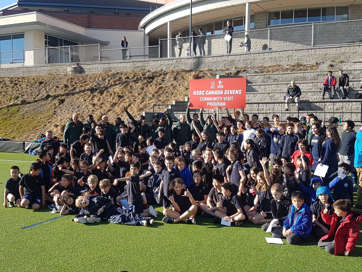 As @mrtpe1 would say 'It's a great day for Rugby!' South African 7's Rugby @MulgraveSchool. Thanks @mr_ronaldjones for organizing. #rugby #rugby7 #southafricarugby #gotitansgo #mulgraverugby