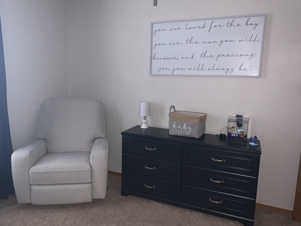 _jackiekiller's tweet photo. Just a little obsessed... #itscomplete 😍 #babyboy #nursery https://t.co/BxWKDy3UN4