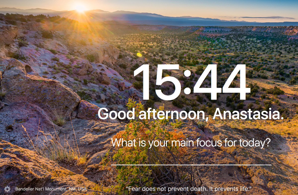 Fear doesn't prevent death. It prevents life. Love <a href="/momentumdash/">Momentum Dash</a> inspiration