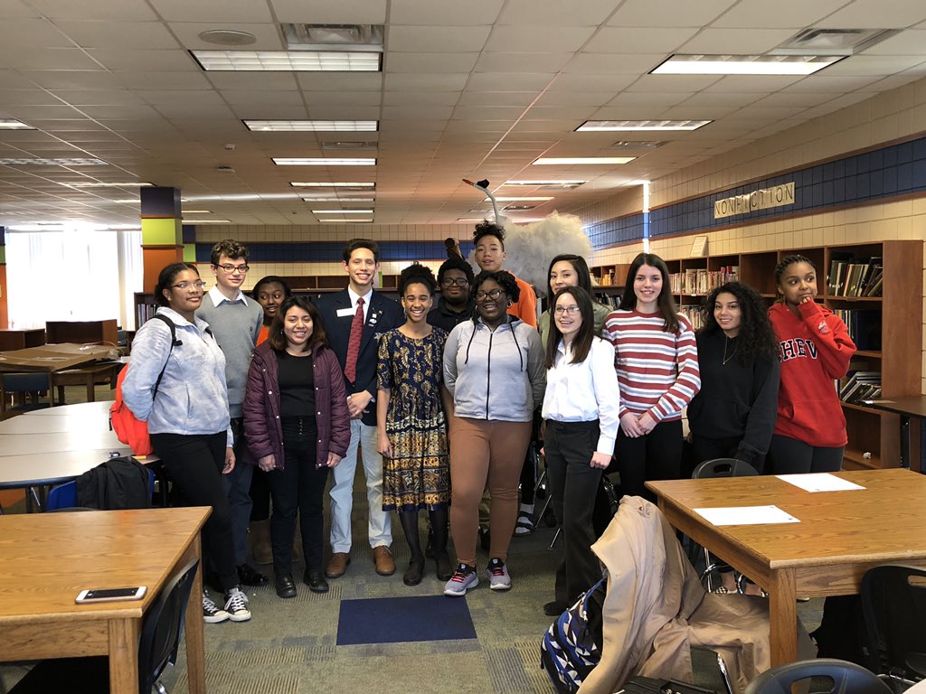 When the State NC FBLA Pres. takes time out of his busy schedule to speak with the Lexington Senior HS FBLA Chapter...it’s a great Day! Thank you so much Everson - you are a dynamic young man! Thank you Mr. Wearing! @LCSJackets @JacketsLSHS @NC__FBLA @CTEWorks @everson_moran