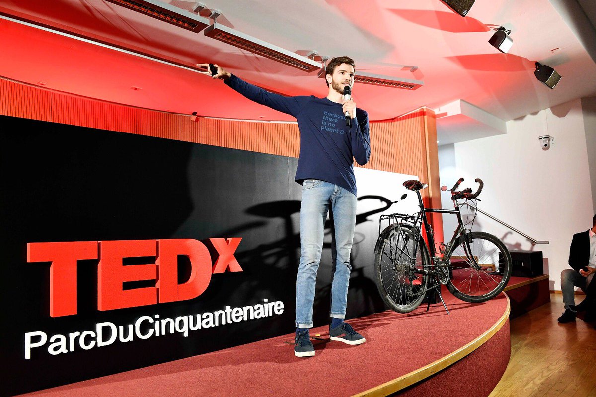 MariTriniGiner's tweet photo. Tips by Matthieu Witvoet:
1. Carry only what you need
2. Care for our home planet
3. Climb your mountain
4. Create circular products
5. Change your world #TEDxPDC #TEDxParcDuCinquantenaire #TEDx https://t.co/Gmqbgpgs9x