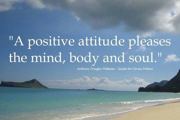 ADevotedYogi's tweet photo. "A positive attitude please the mind, body, and soul."            ~ A.D. Williams https://t.co/89BrTHolQe