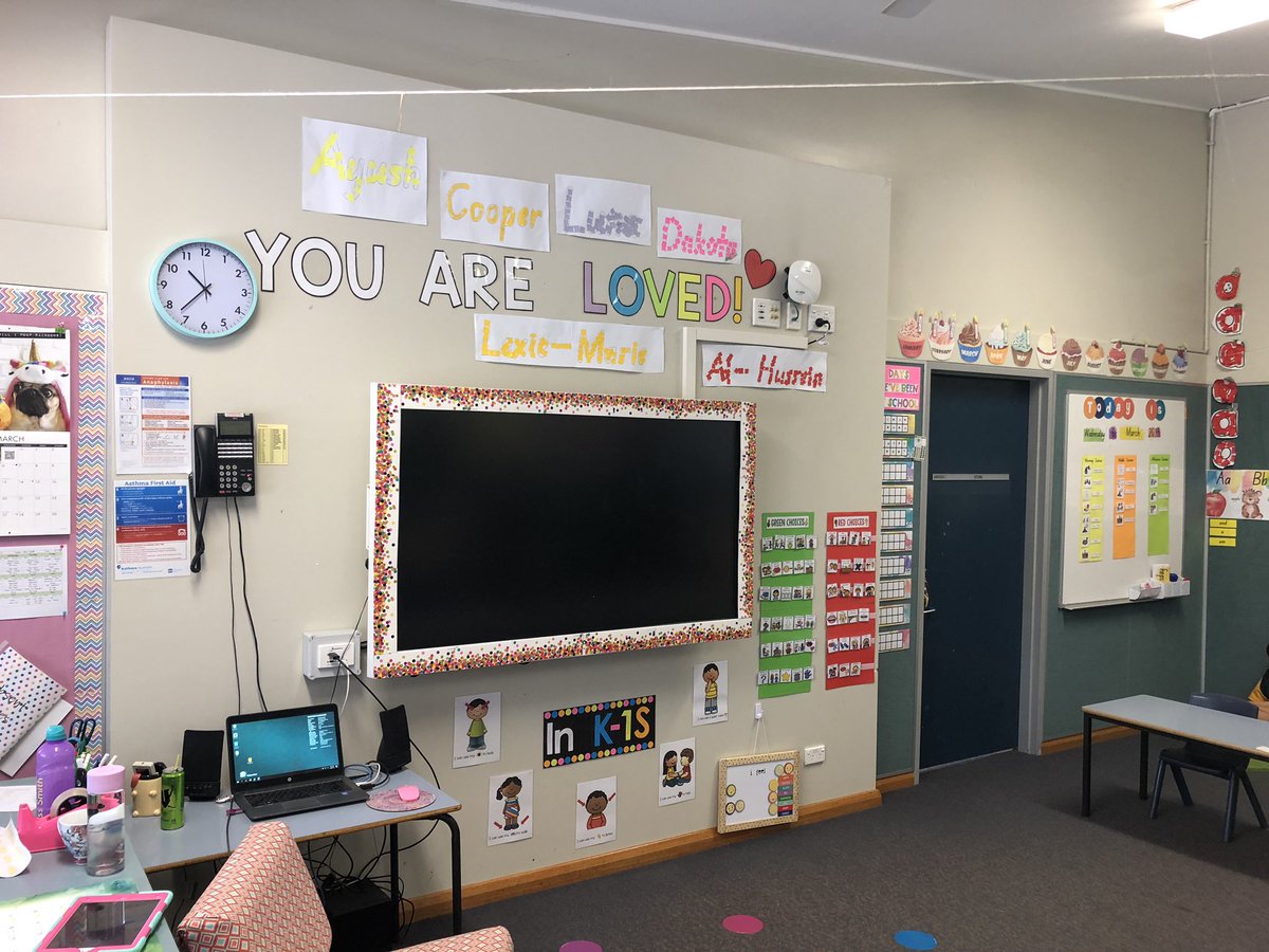melissa_sm691's tweet image. My favourite part of my classroom! #loved #morningcircle #classrules #routine #SpecialEducation #autism #supportclass @BlairmountPS