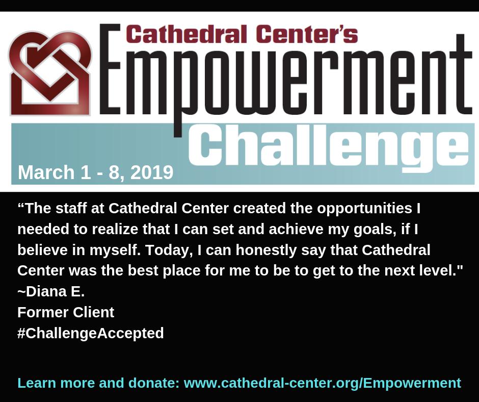 TheCathedralCtr's tweet photo. Donate today, your gift will be MATCHED! Follow this link to make your donation https://t.co/2nmasNJZCn and don't forget to share with your followers!

#CathedralCenter #OneLifeAtATime #ChallengeAccepted https://t.co/y4PTq3mg87