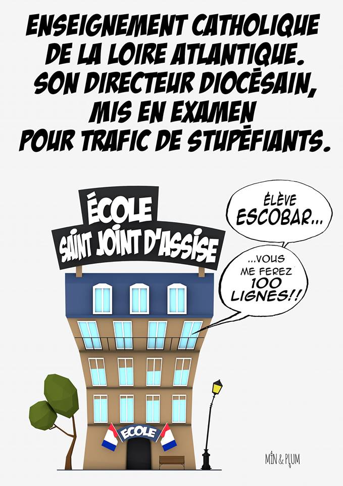 MinetPlum's tweet photo. #dessinpresse #cartoonpress #ghosn #humourpresse @plantu @NPolony @yannarmelhuet @SamuelNohra @LeCanardEnchain @dessinjiho @CartooningPeace @LaRevueDessinee @DilemAli @jmaphatie @MichelTaube @dessinpresse #education #ecole #LoireAtlantique @OuestFrance44 @OuestFrance https://t.co/GDfMv2Ylwa
