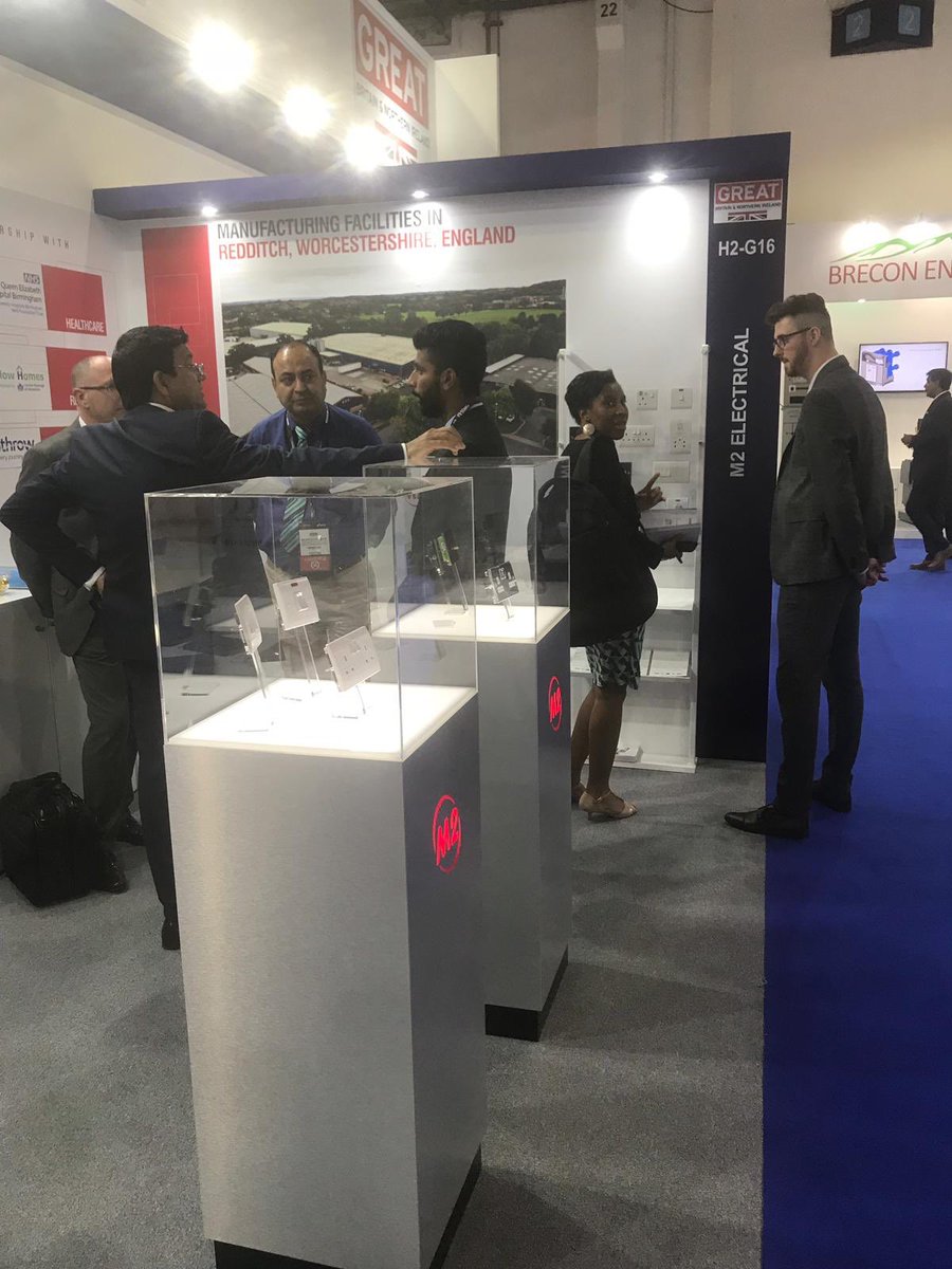 M2Division's tweet photo. All ready for day 2, come and visit us today @ Hall 2 Stand G16
@meelectricity #MEE2019 #M2Crew https://t.co/nMPzbJsawC