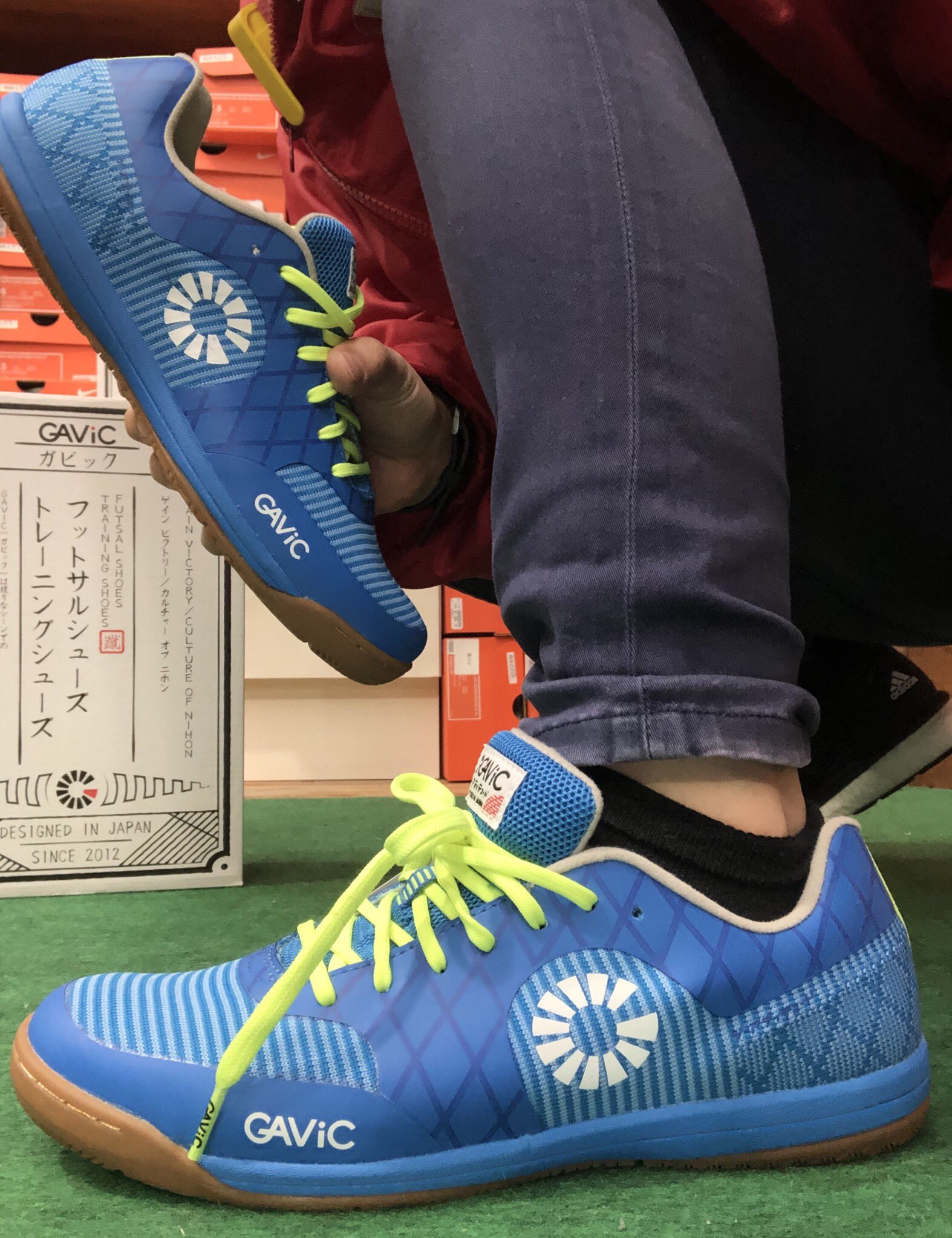 スポーピアシラトリ 浜松中央店 Gavicサルシューキャンペーン 只今 当店にてgavic の対象商品お買い上げの方に森岡薫選手サイン入りシューズや色紙が当たるキャンペーンを開催中 その場で結果が分かるドキドキ抽選 Gavicの フットサルシューズ