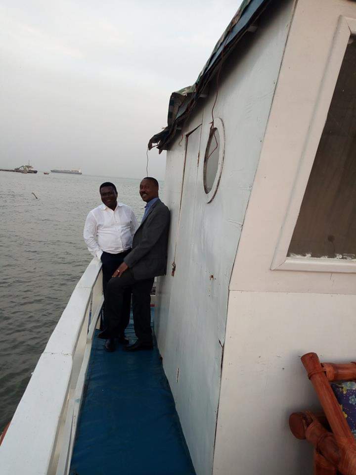 BagabeGoldino's tweet photo. @norbertmao of the @DPSecretariat1 with @mugishamuntu of the @NewFormation101 enjoying the #AtlanticOcean #ElectionBridge #KASmediaAfrica https://t.co/BXxKUnYyqx