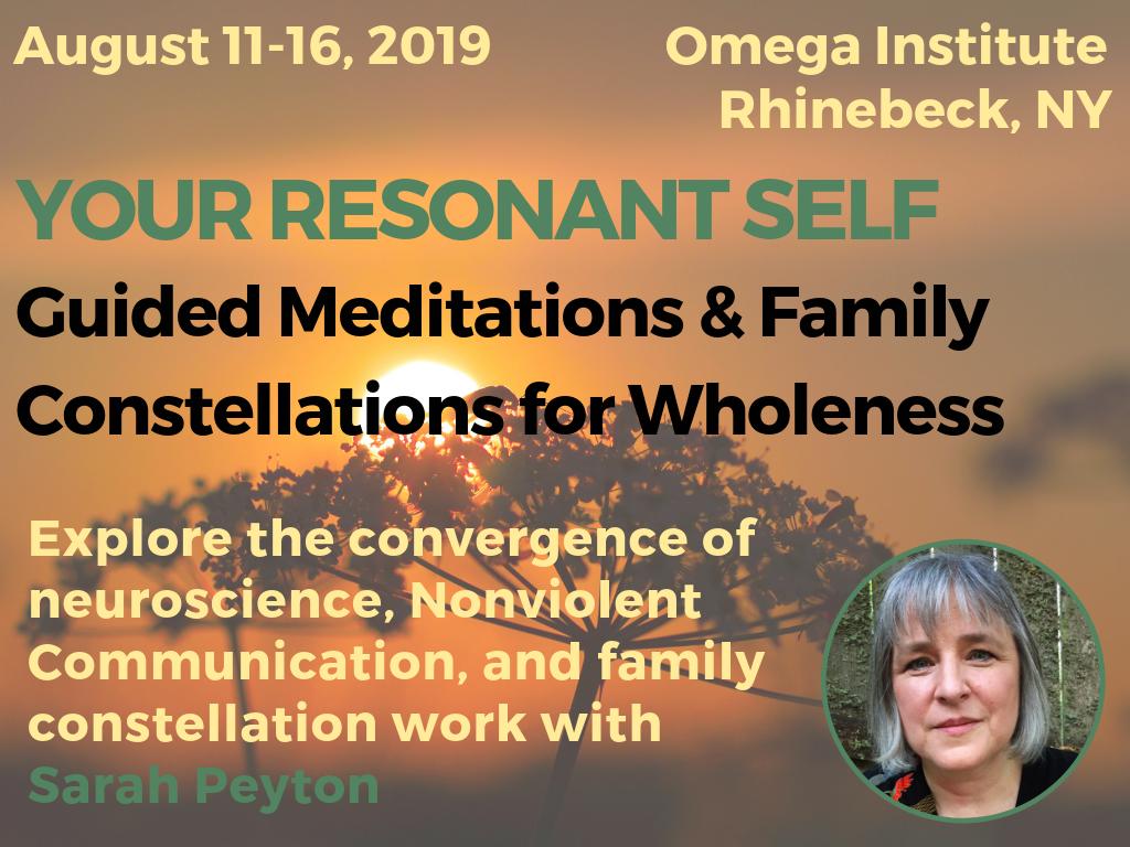resonantself's tweet photo. Explore the convergence of neuroscience, #NVC &amp; #FamilyConstellation work healing trauma at the family and the personal level. Through lectures and powerful, guided meditations, you learn to follow the wisdom of the body and resolve blocks to well-being.  https://t.co/9AZT6BS1lq https://t.co/23zYS2QMMi