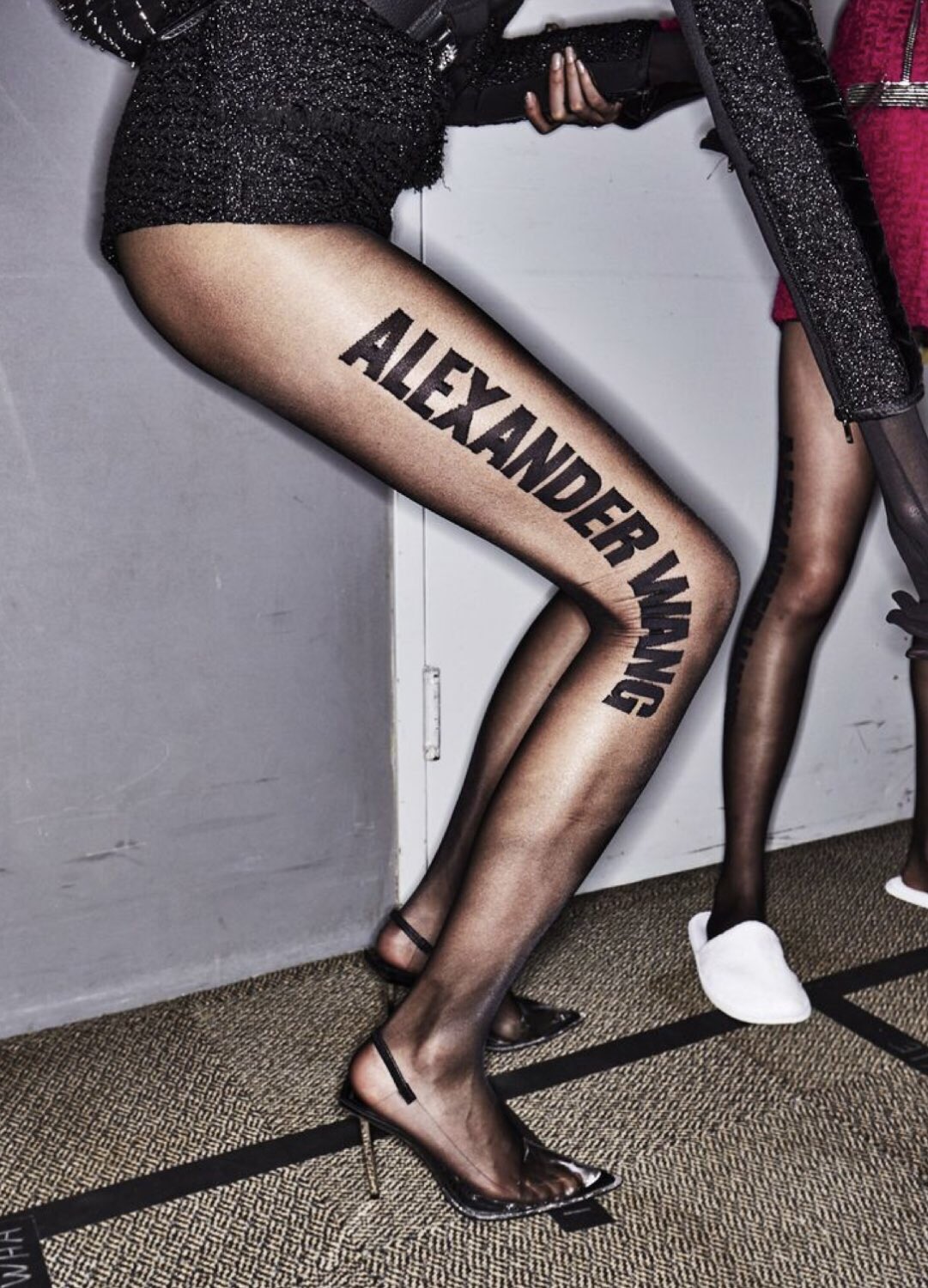 poor rich on X: Alexander Wang tights are a must have