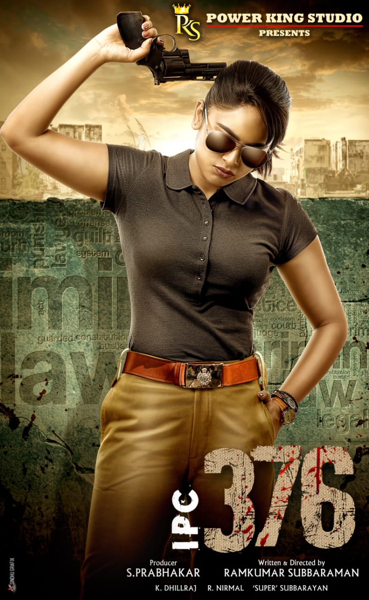 Nandita Swetha Starrer Bilingual Titled IPC 376 First Look Posters Released by GV Prakash 