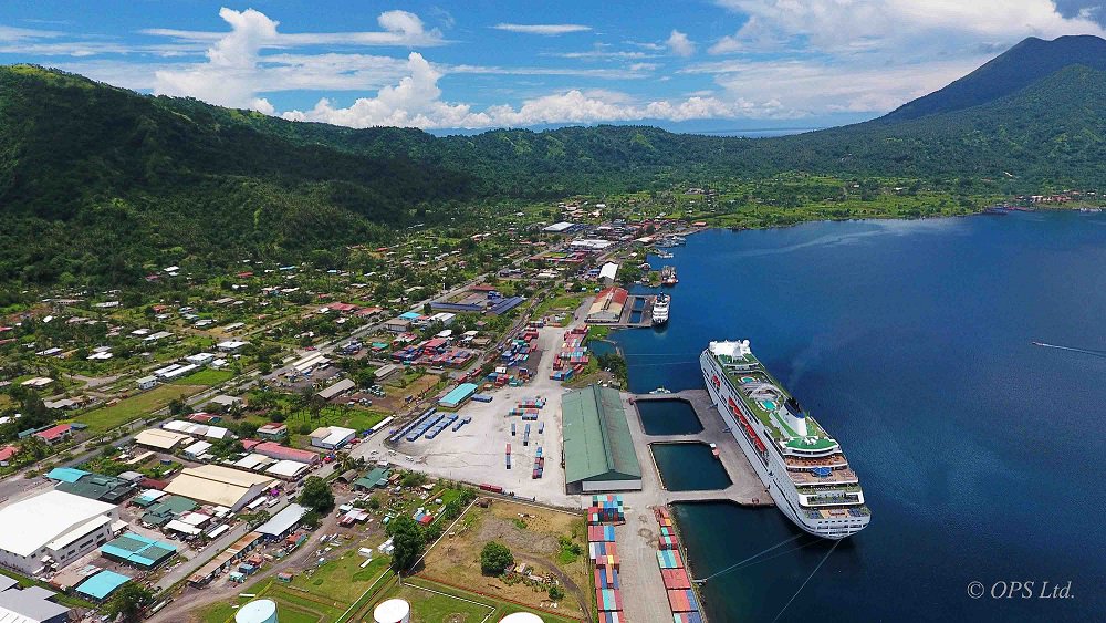 Great shots of <a href="/MV_Columbus/">Columbus</a> in Rabaul PG!
