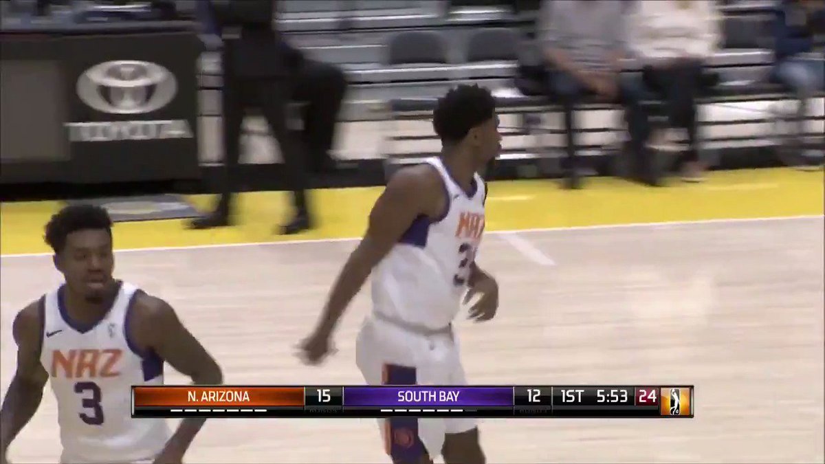 Hollis Thompson had a NIGHT on Tuesday, going for a career-high 27 PTS with 11 REB!
@GeorgetownHoops ↗️ @nazsuns