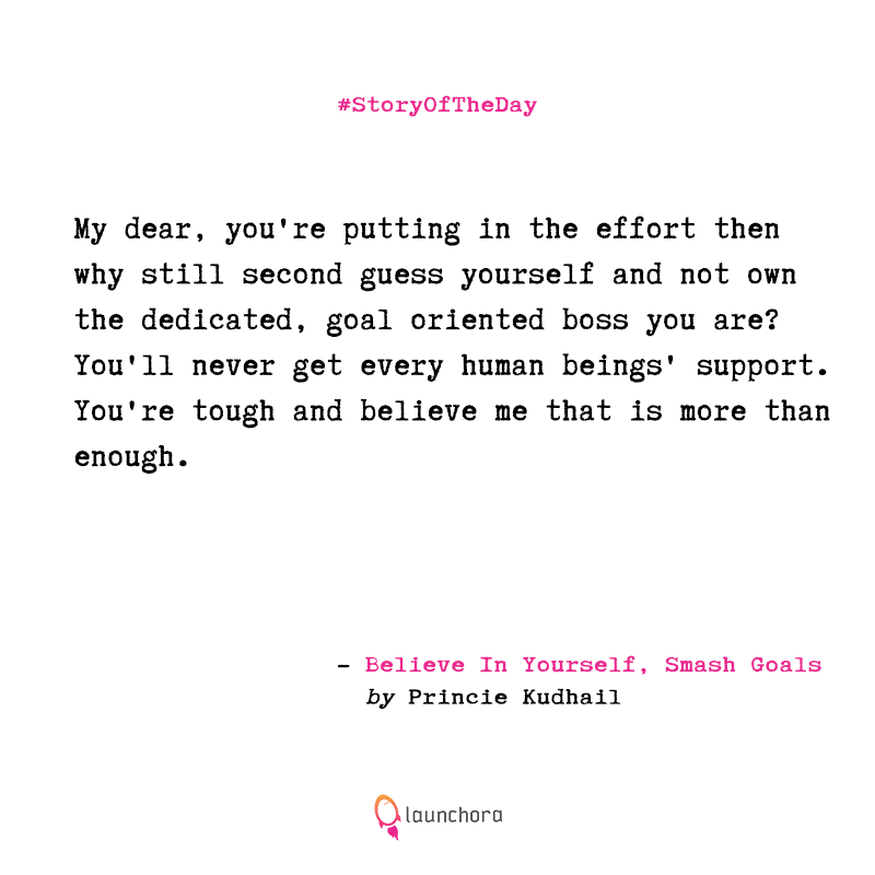Launchora's tweet photo. Believe In Yourself, Smash Goals: https://t.co/wT1QKfvMmF

#sotd #wednesdaywisdom #dailyreads #poems #shortstories #freereads #writers #readers #dailystories #shortstories #onlinereads #amwriting #amreading #onlinestories https://t.co/uxT1Oh3WsX