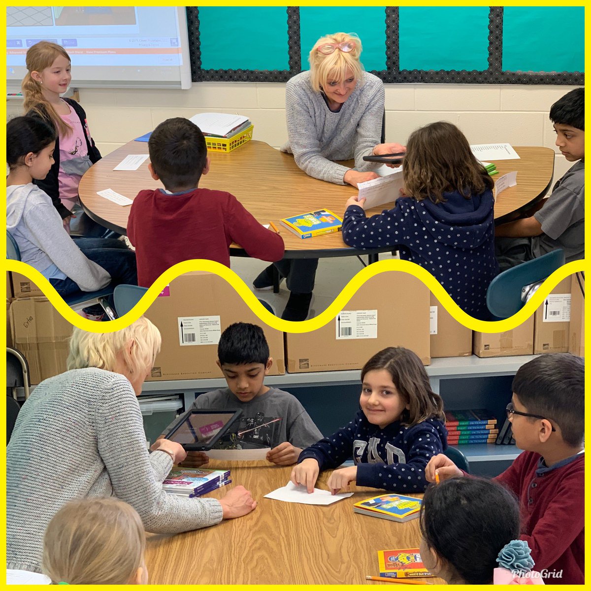 <a href="/MrsJenWalsh/">Mrs. Walsh</a> guides our Ss to share their #StudentVoice Our <a href="/D60Holmes/">Holmes Primary School</a> weekly podcast is a big hit w <a href="/anchor/">Jackie Westrick</a> to share fun facts, jokes and special holidays w the whole school! #d60learns