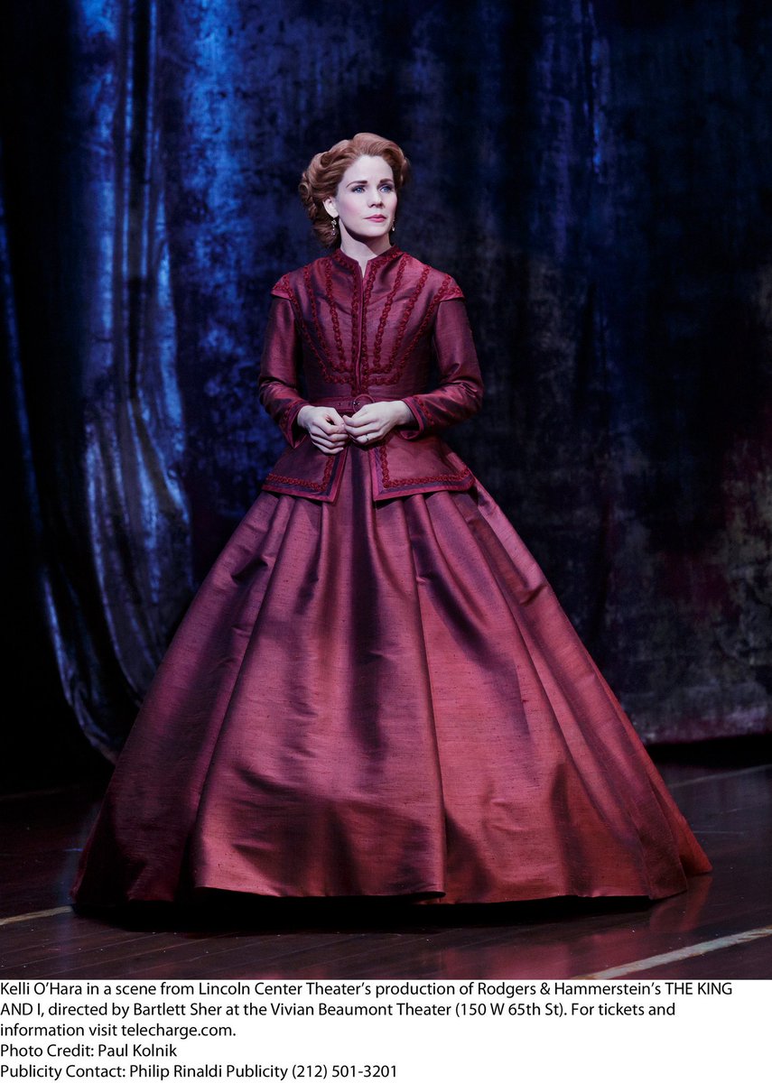 Congratulations to <a href="/kelliohara/">Kelli O'Hara</a>! 

-Best Actress in a Musical <a href="/OlivierAwards/">Olivier Awards</a> nomination for <a href="/KingandIWestEnd/">The King and I</a> 

#KingAndIWestEnd #KingAndI #OlivierAwards