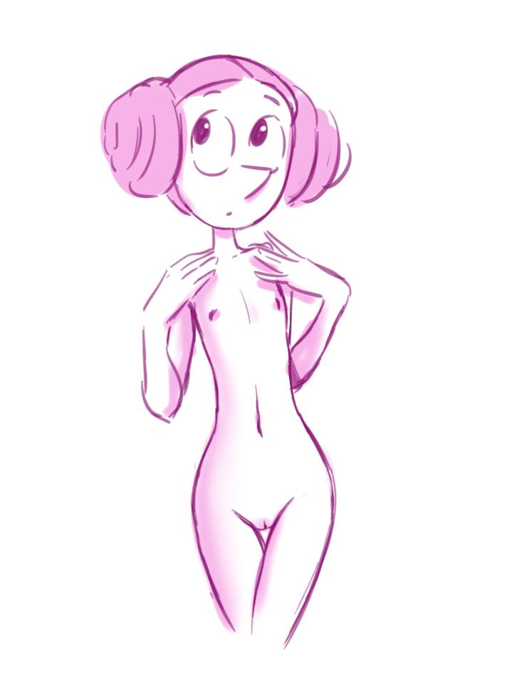 Quick little Pink Pearl sketch.
