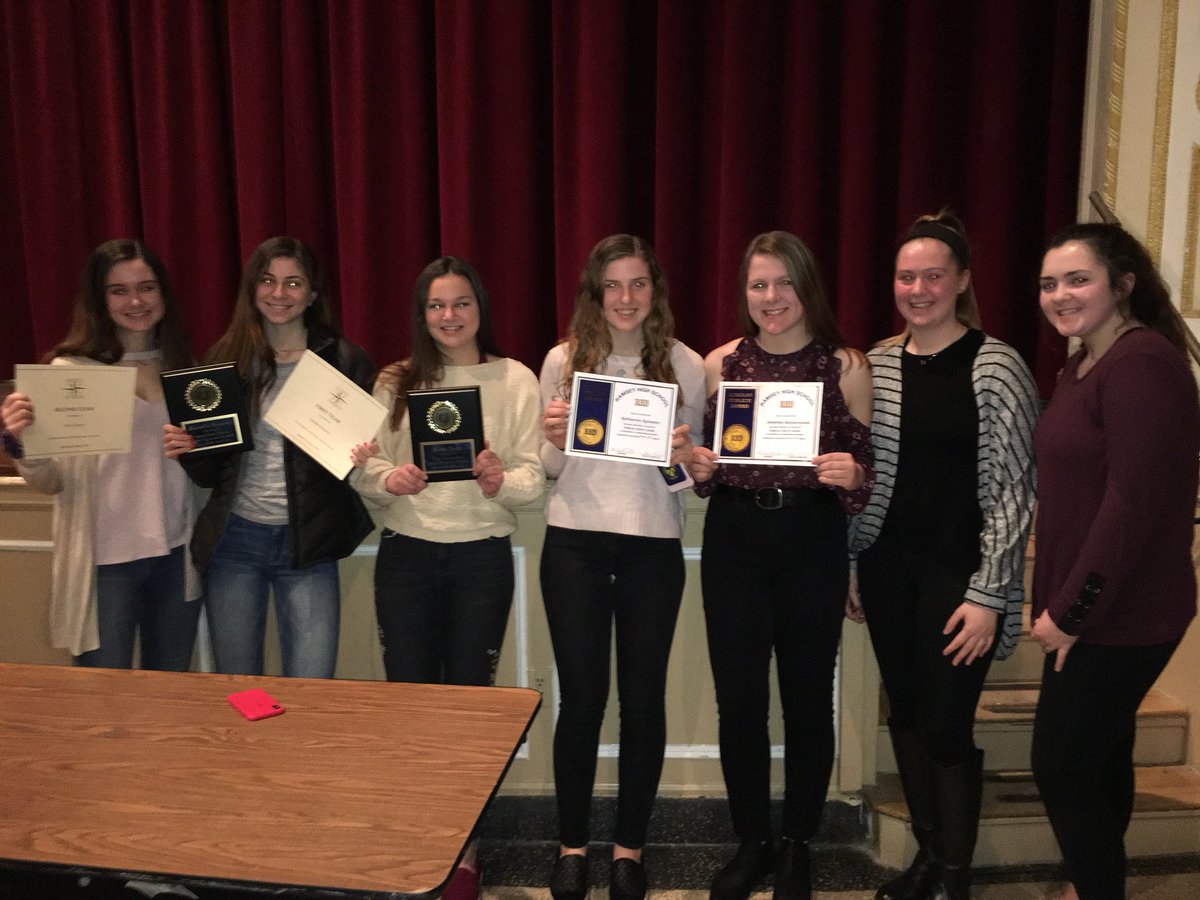 RHSGVBB's tweet photo. Winter Sports Awards Night 2019 is in the books! Congrats to all our award winners and also to our players who got All-League recognition -
1st Team: Daniella Bonanno
2nd Team: Melanie Mack &amp; Katie Graves
Hon. Mention: Amanda Kaczorowski 
@Ramseyathletics @RamseyHSNJ #gorams https://t.co/lhimYzykYM