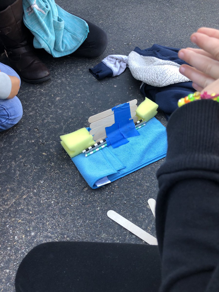 ConnollykLMSV's tweet photo. Fun last day @Madison_Eaglets! Ss created barriers to prevent foood damage and erosion! @CajonValleyUSD @MsSchwappach @CVMaker537 #cvmakerbus #cvmaker537 #MakerEd #STEM https://t.co/sumbIpX2Er