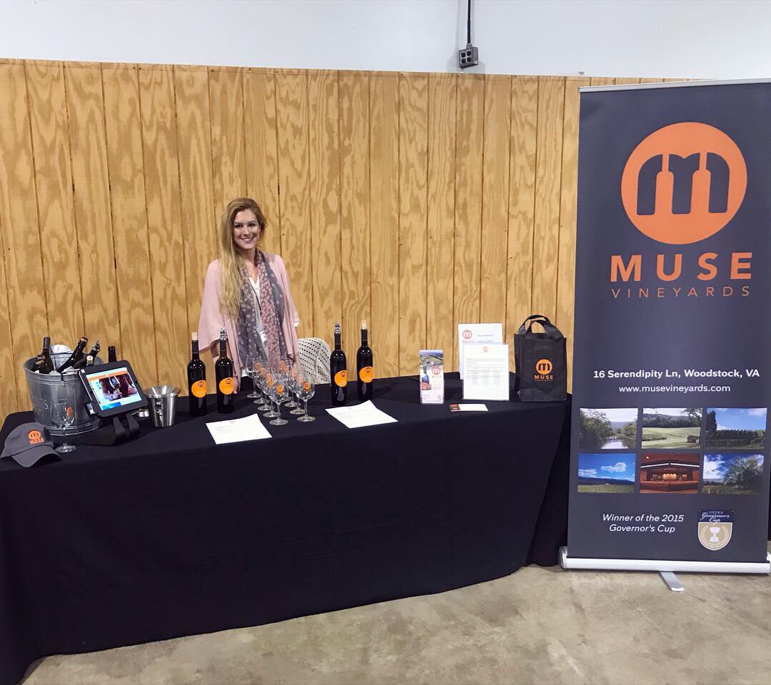 MuseVineyards's tweet photo. Muse Vineyards at the #farm2forkaffair this afternoon.๐ท๐พ #eatlocal #local #drinklocal #rockinghamcountyfair https://t.co/EOqcr5qBJH