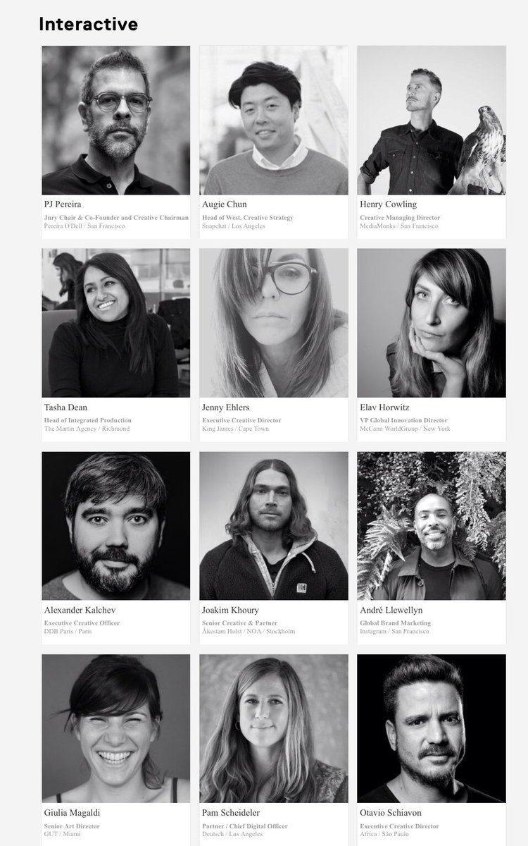 Super excited for next week to judge the Interactive category at the #OneShow awards <a href="/TheOneClub/">The One Club for Creativity</a>