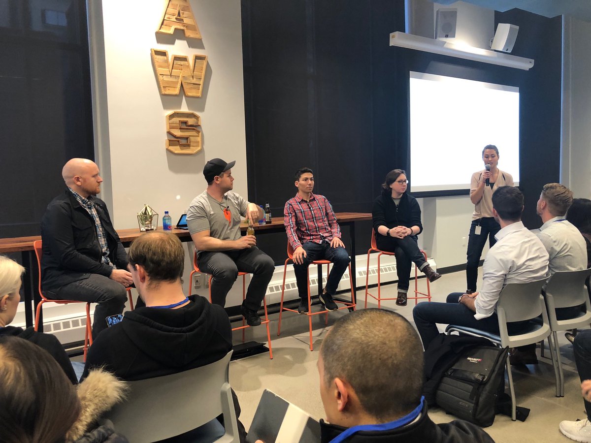 ⁦⁦Jesse Kinser (<a href="/securitybites/">Jesse Kinser</a>⁩) <a href="/LifeOmic/">LifeOmic</a>⁩ &amp; ⁦@LifeOmicJ1⁩  speaks <a href="/AWSLoft/">AWS Pop-up Loft</a>⁩ SanFran #RSAC #RSAC19 #RSAC2019 
#CloudSecurity #CloudCompliance