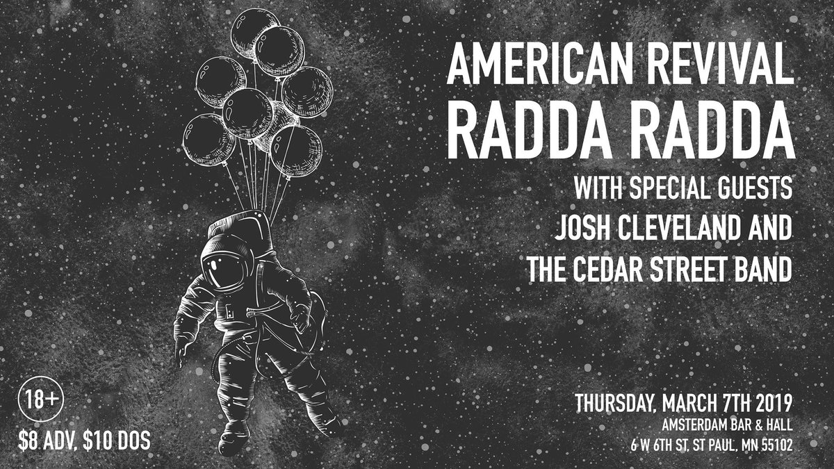 ARevival's tweet photo. #minneapolismusic #concert #MPLS #localmusic #RadioFreeCurrent #NEMPLS https://t.co/as64GuxJlN