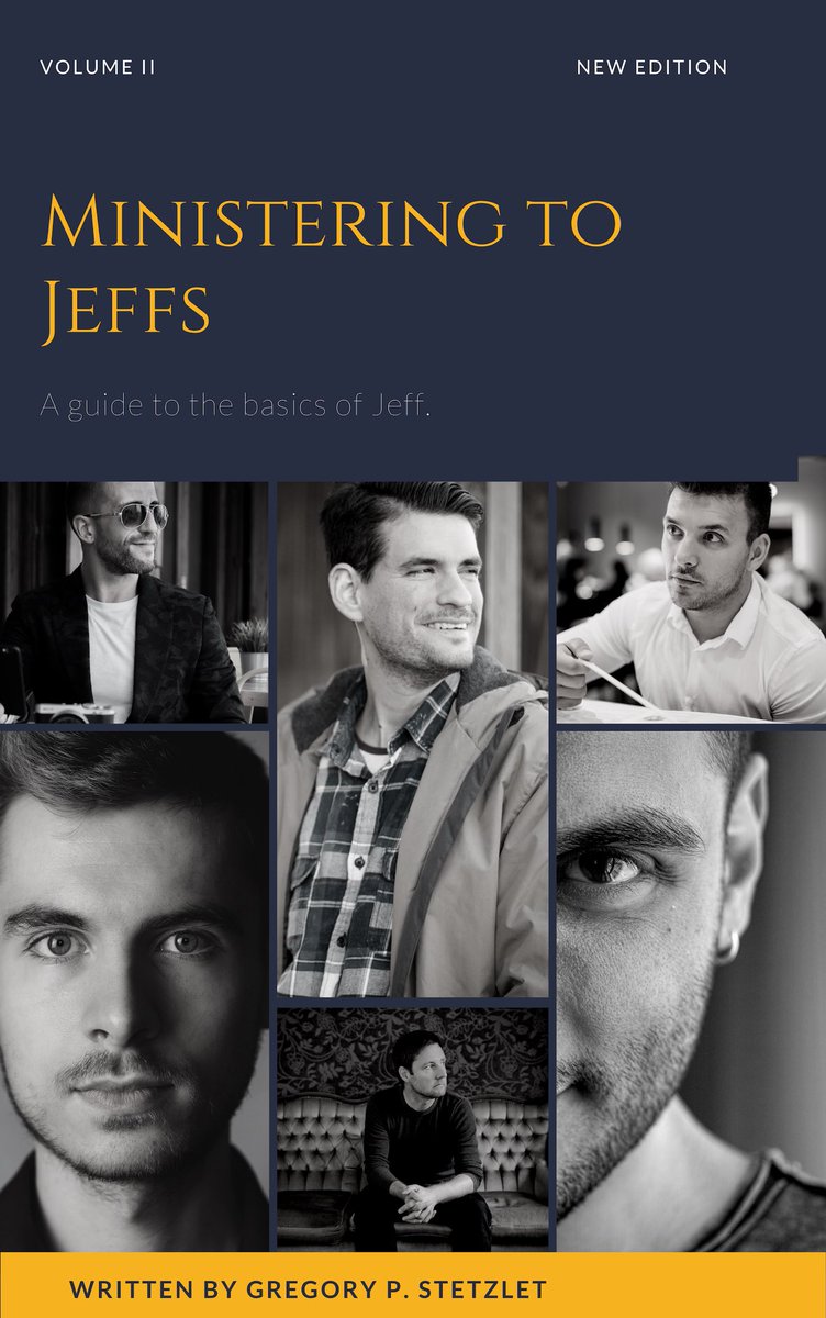GregStetzler's tweet photo. @DavisJohnson thanks for coming to the workshop on Reaching Jeffs.  You forgot to get your FREE copy of my new book on Ministering to Jeffs. DM me to find a @Publix to meet at.  #geoff #jeff #jeffs4jesus #exponential #madeforjeff https://t.co/HFoQ1sjNjR