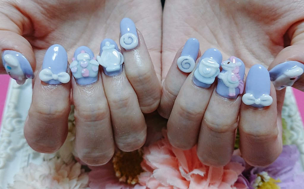 いろはねいる Twitterissa メルヘンモチーフいっぱいの シナモロール Amp ミルクちゃんネイル ジェルネイル スカルプ ネイル Nail 新宿ネイルサロン いろはねいる シナモロール ミルクちゃん シナモロールネイル キャラクターネイル 3dネイル 春ネイル