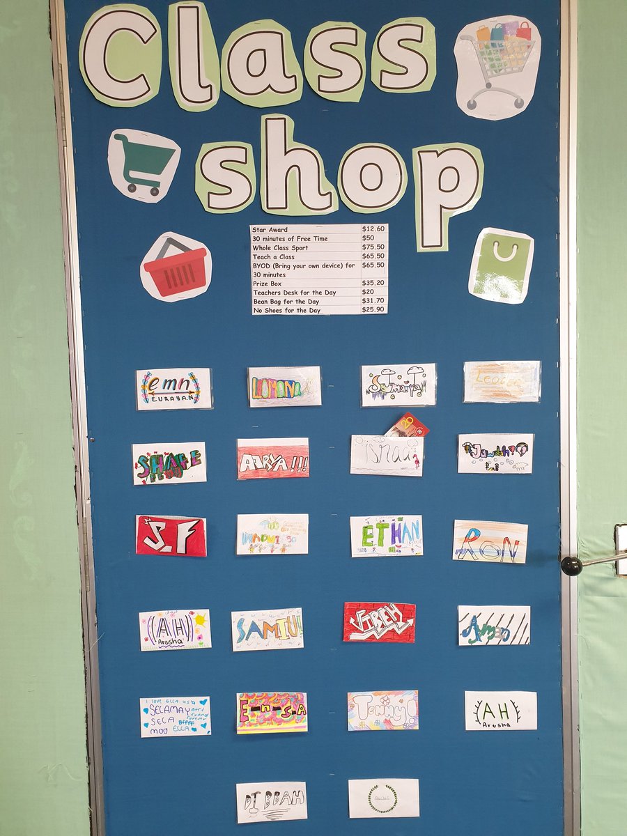 MelissaRocela's tweet photo. 6R class shop, ready and open for business 🤗 https://t.co/ZL6LFbR2Gl