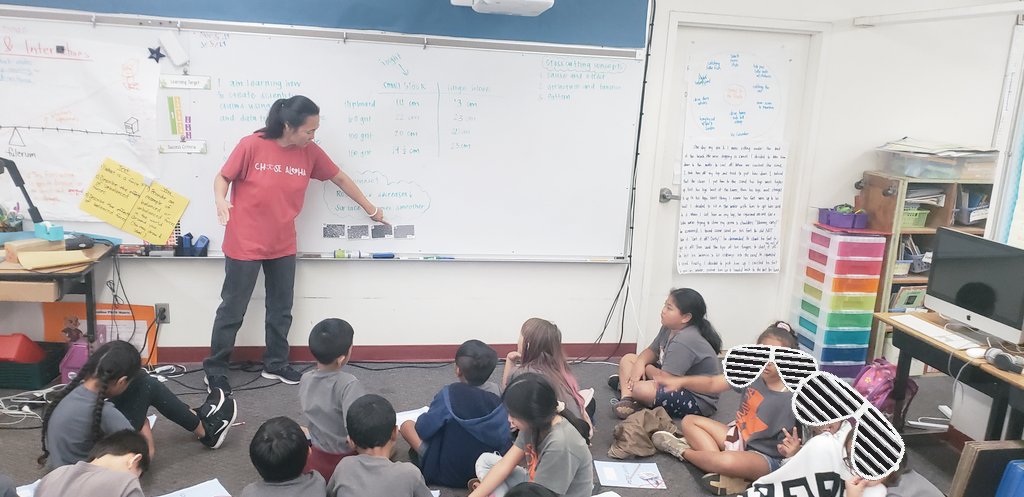 MsWarner18's tweet image. After receiving feedback on Twitter, we decided to introduce NGSS cross cutting concepts into our science instruction. Today, @santosapm was encouraging Ss to identify patterns while analyzing data and use these patterns to inform their predictions. #MorePractice