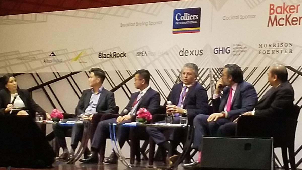 berniedevine's tweet photo. The #Titans of Asian real estate think the big #disruption in #PROPTECH will be IoT, sharing economy, robotics in logistics, customer experience and social media #PEREWeek. https://t.co/47vYE91D8Q