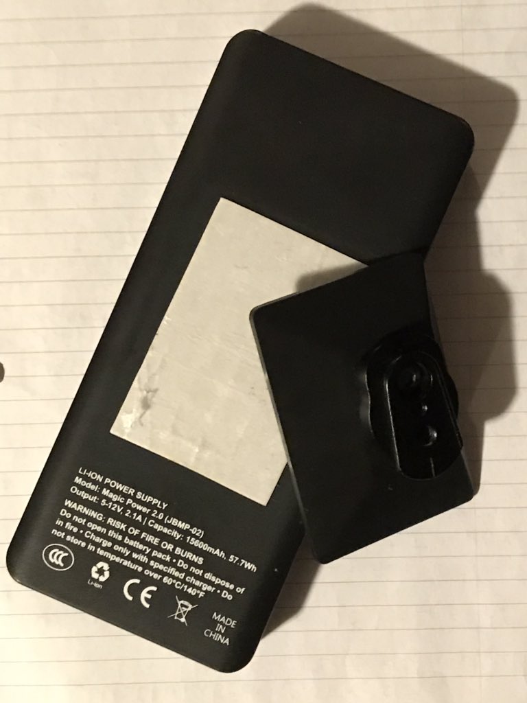 TaylorPage's tweet photo. Hey @JuceBx what's going on with your battery box? This #bmpcc4k battery is only a month old. https://t.co/Zmc6twOoaF