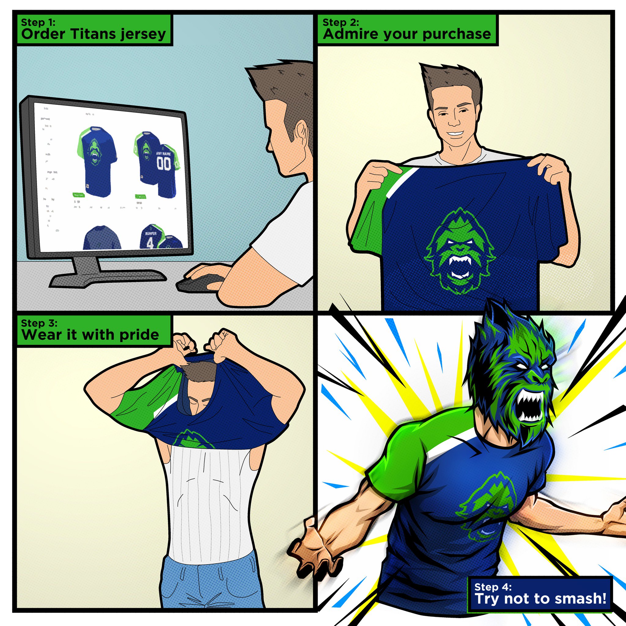 vancouver titans jersey