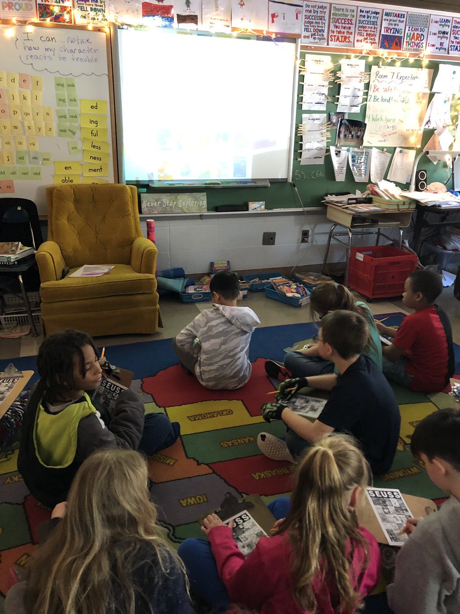 TheBarbashShow's tweet photo. Thank you Ms. Hrenko for playing Dr. Seuss Bingo with the whole school as a belated Read Across America day!! @MPS_Martin @mpspride #MartinMustangsRead https://t.co/iDQwev9oCG