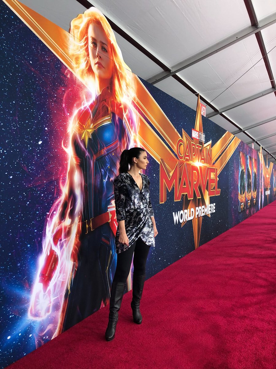 About last night... #CaptainMarvel <a href="/captainmarvel/">Captain Marvel</a>