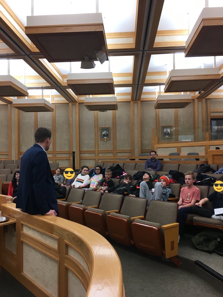 BrevoortPark's tweet photo. @nancy_barr9 and the grade 4/5 class spent some time this afternoon asking some pretty important and deep thinking questions to @charlieclarkyxe. We are all in this journey to build a strong community together. #spslearn https://t.co/Vj3fs4WTza