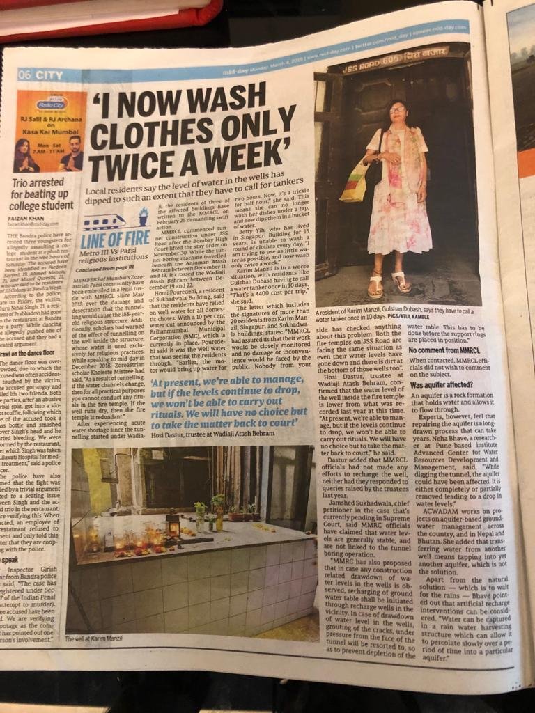 ZarthostiKomDin's tweet photo. #UnitedParseeCommunity THANKS #KhurshedDastoor of #Udvada for desecrating #Kash #SacredAtashbehrams and decimating #SacredWaterWells (link: (link: https://t.co/LdRutyZqJz) https://t.co/Pn9Vggtb2J…) (link: https://t.co/Pn9Vggtb2J) https://t.co/Pn9Vggtb2J… via
@mid_day https://t.co/z1APfkOHe9