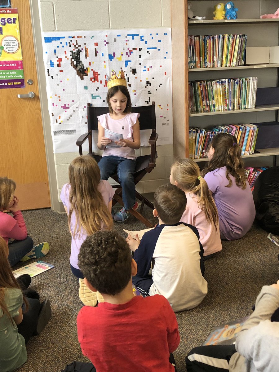 jen_schlund's tweet photo. Kailynn is not only the AR queen but an author and illustrator as well! @nordonialib @KristenCottrel5 @AngelaWojtecki #weallhaveastory #ledgeviewauthors https://t.co/pZwa3pLGEi