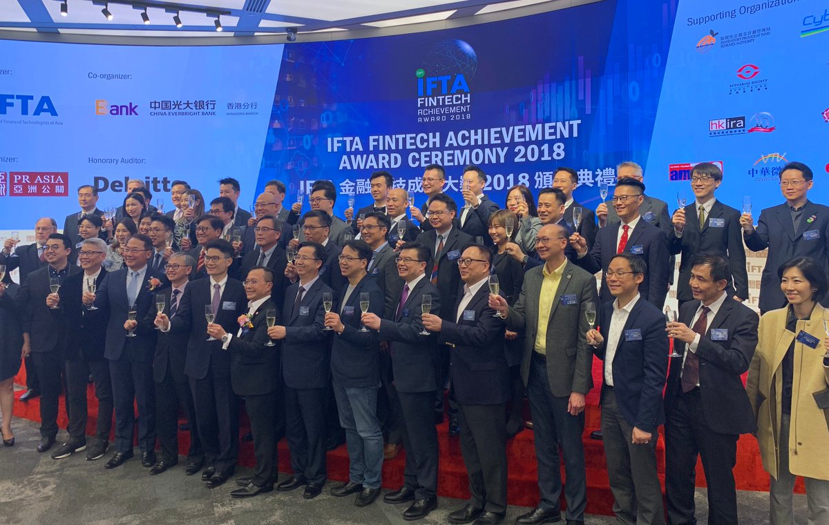 findsolutionhk's tweet photo. 【Platinum Award in IFTA Fintech Achievement Award 2018】
We are delighted to be awarded platinum for our Ai-driven CRM innovative model - KYC Salesbot which enables to understand the customers' purchasing pattern in order to provide corresponding solutions.

#hongkong #AI #award https://t.co/EF8AxkDx69