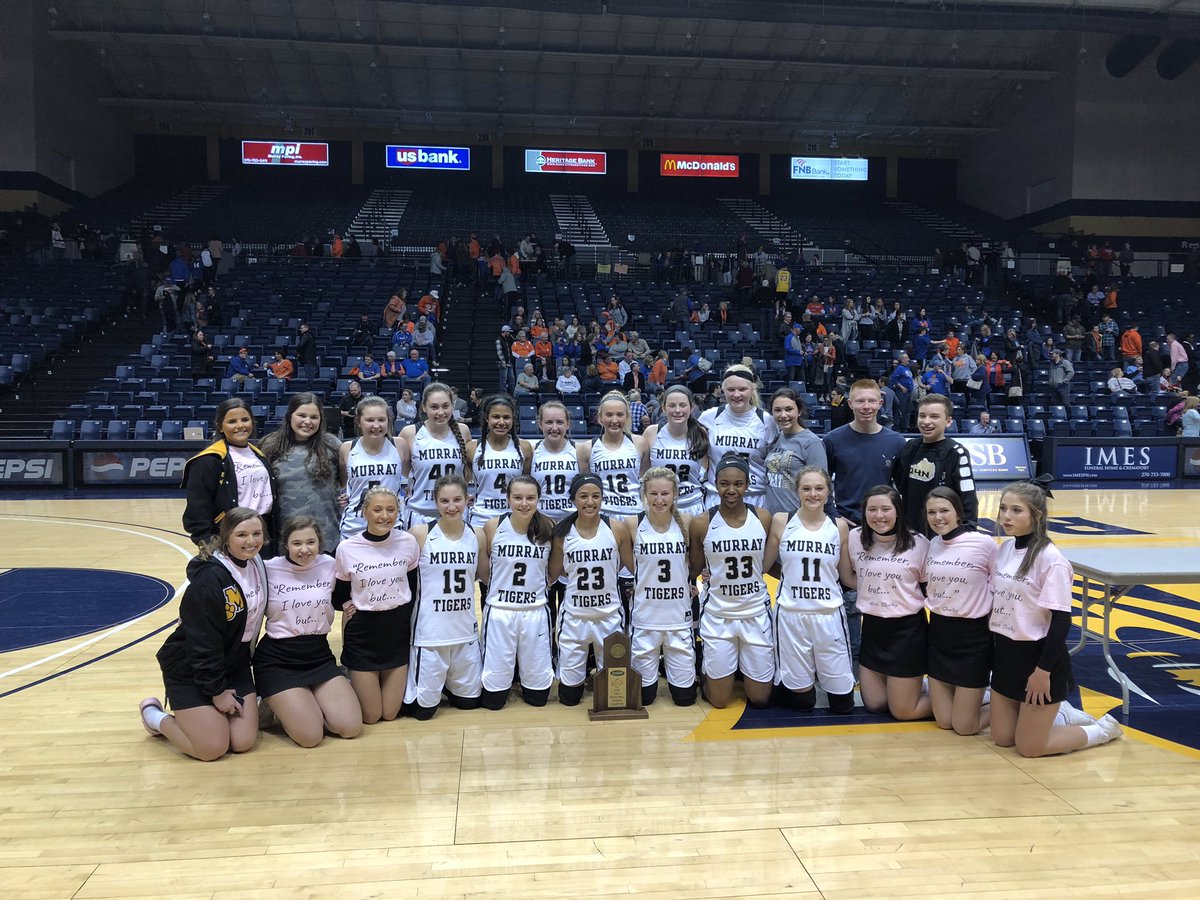 TheMurrayBank's tweet image. Big congrats to our @MurrayGBball , Region 1 Champions! #backtobacktobacktoback #champs #gotigers